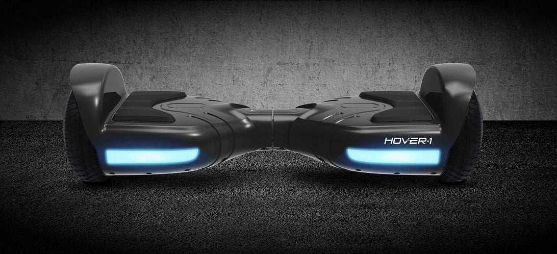 Hover-1 Rival Black Hoverboard with LED Wheels: Safe, Fast, Fun Ride