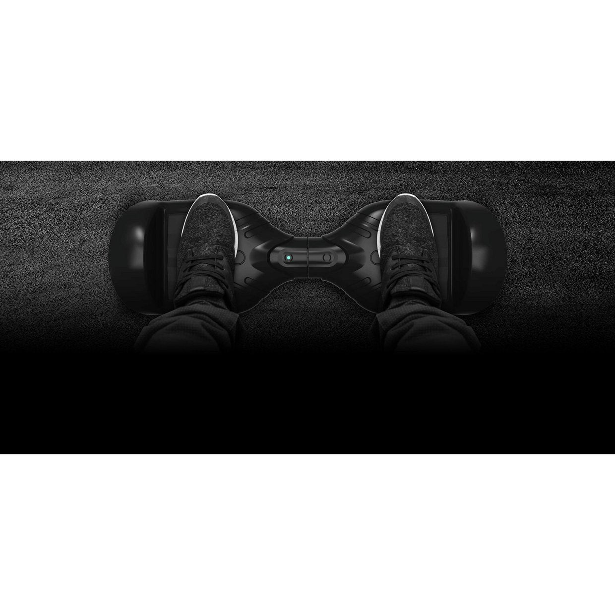 Hover-1 Rival Black Hoverboard with LED Wheels: Safe, Fast, Fun Ride